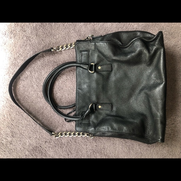 Michael Kors Leather Hamilton Satchel - Picture 3 of 8